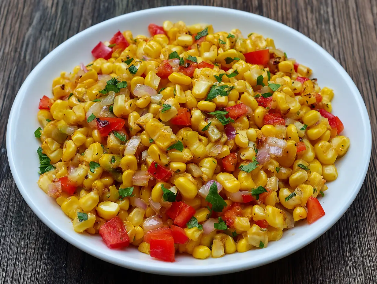 Fresh & Flavorful Grilled Corn Salad