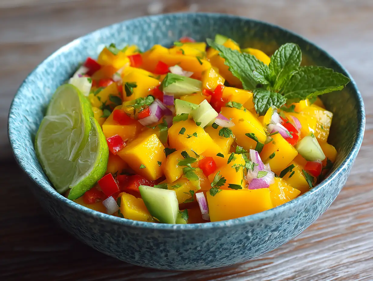 Fresh & Flavorful Mango Salad Recipe