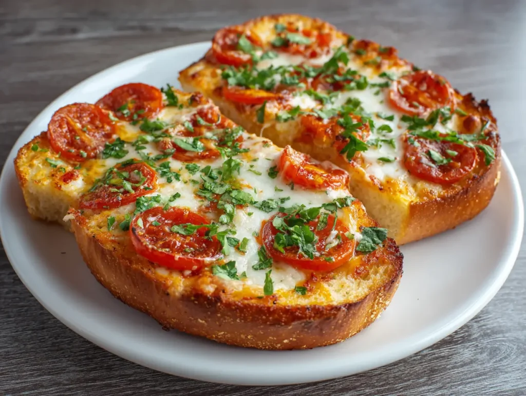 Garlic Bread Pizza