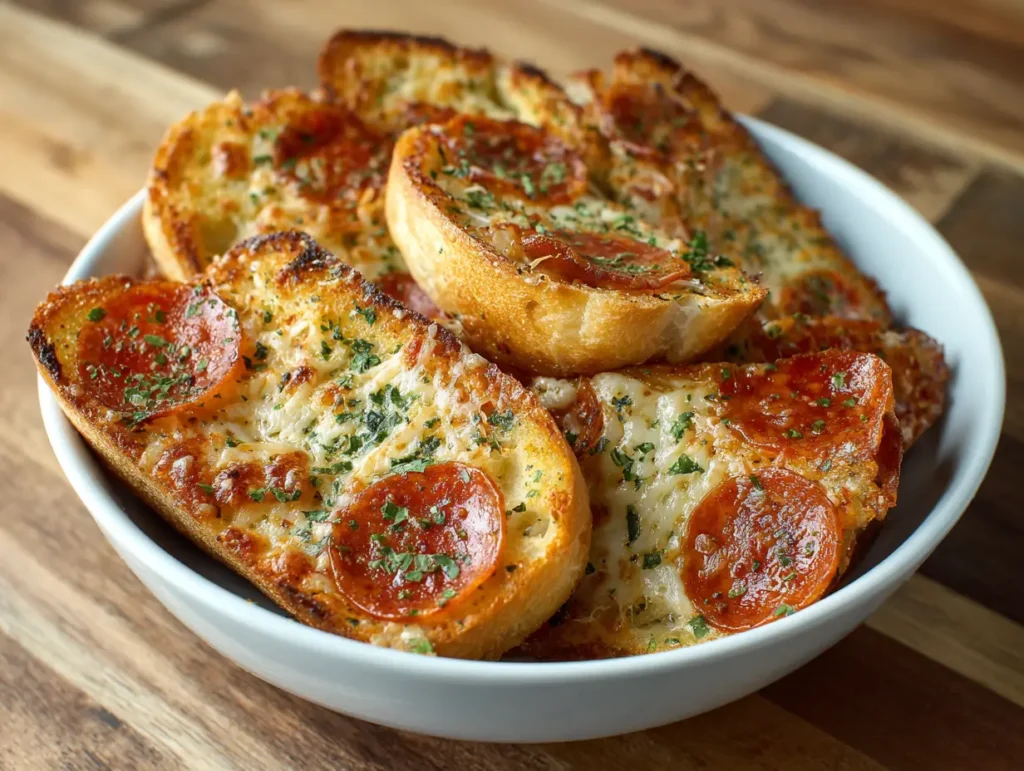 Garlic Bread Pizza