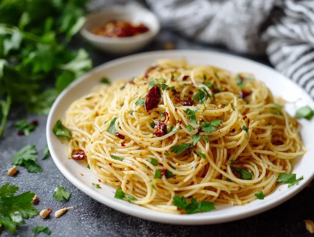 Garlic Chili Oil Noodles