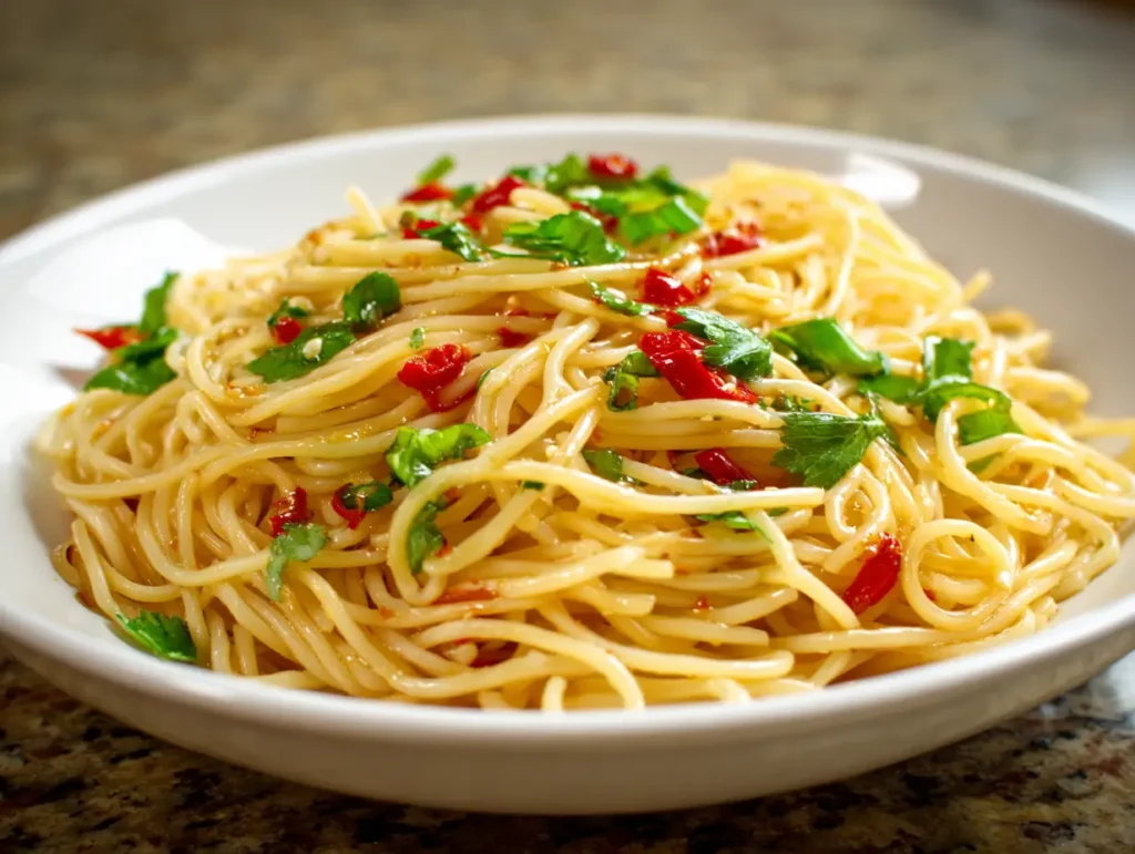 Garlic Chili Oil Noodles 