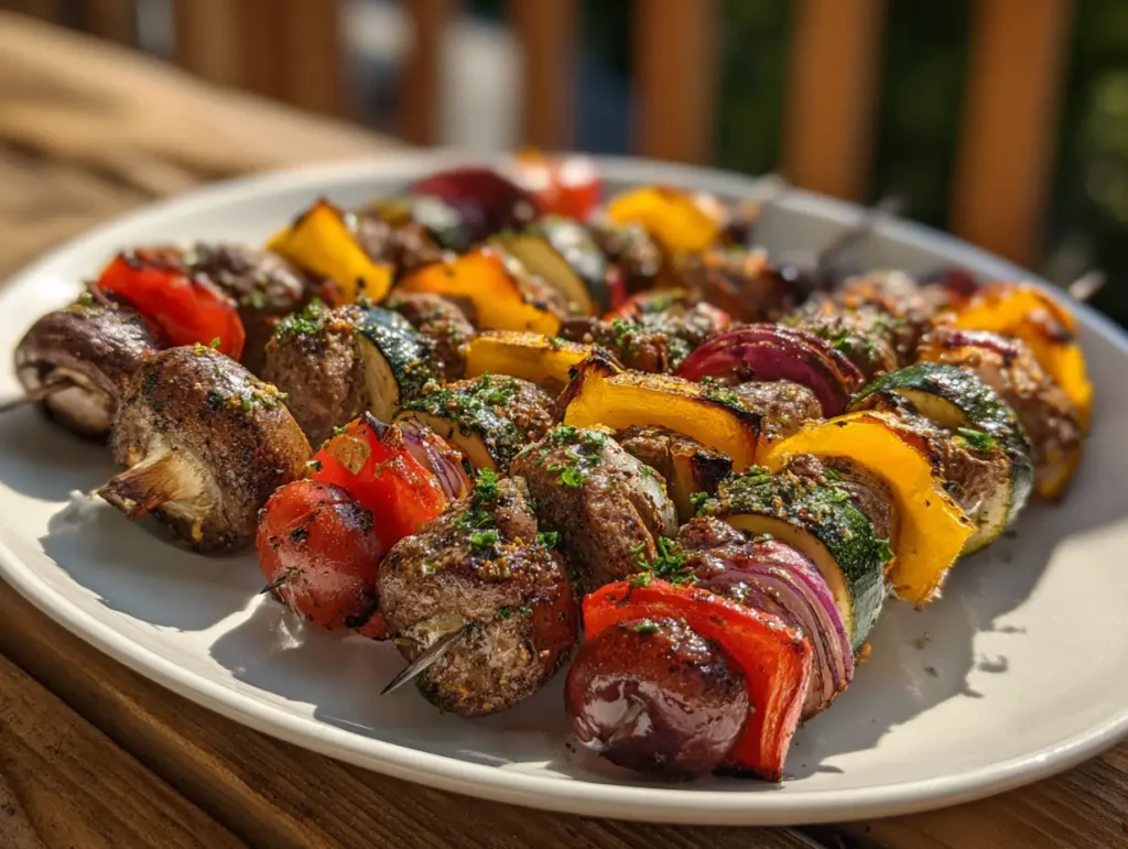 Kebabs on the Grill