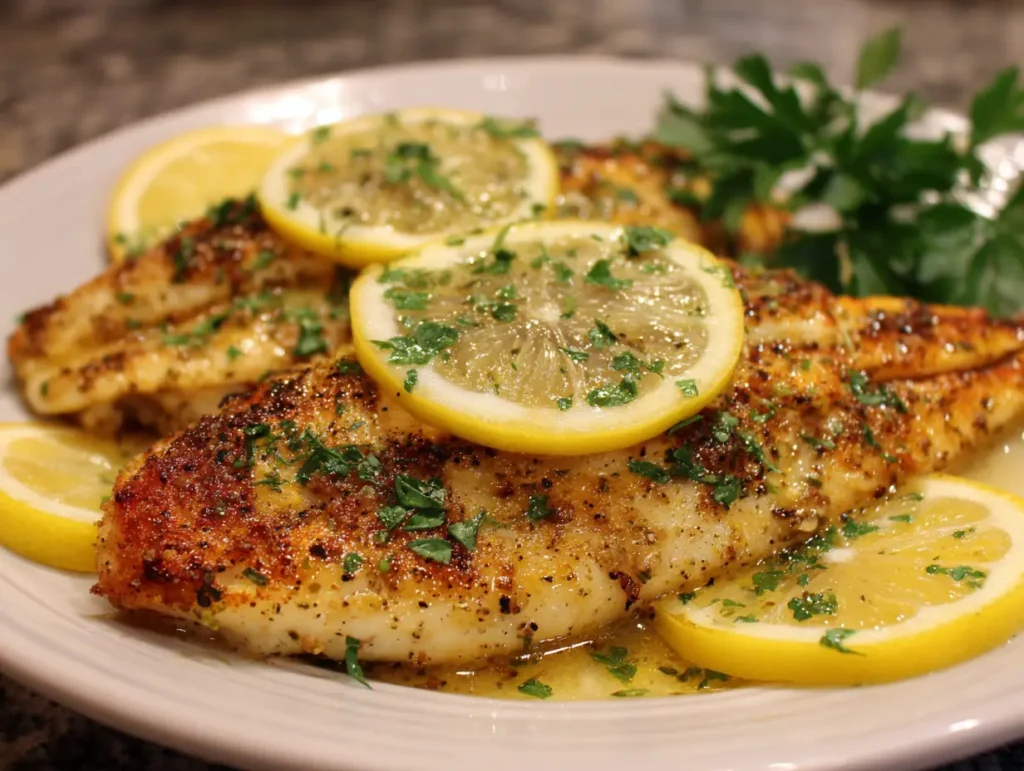 Lemon Butter Tilapia