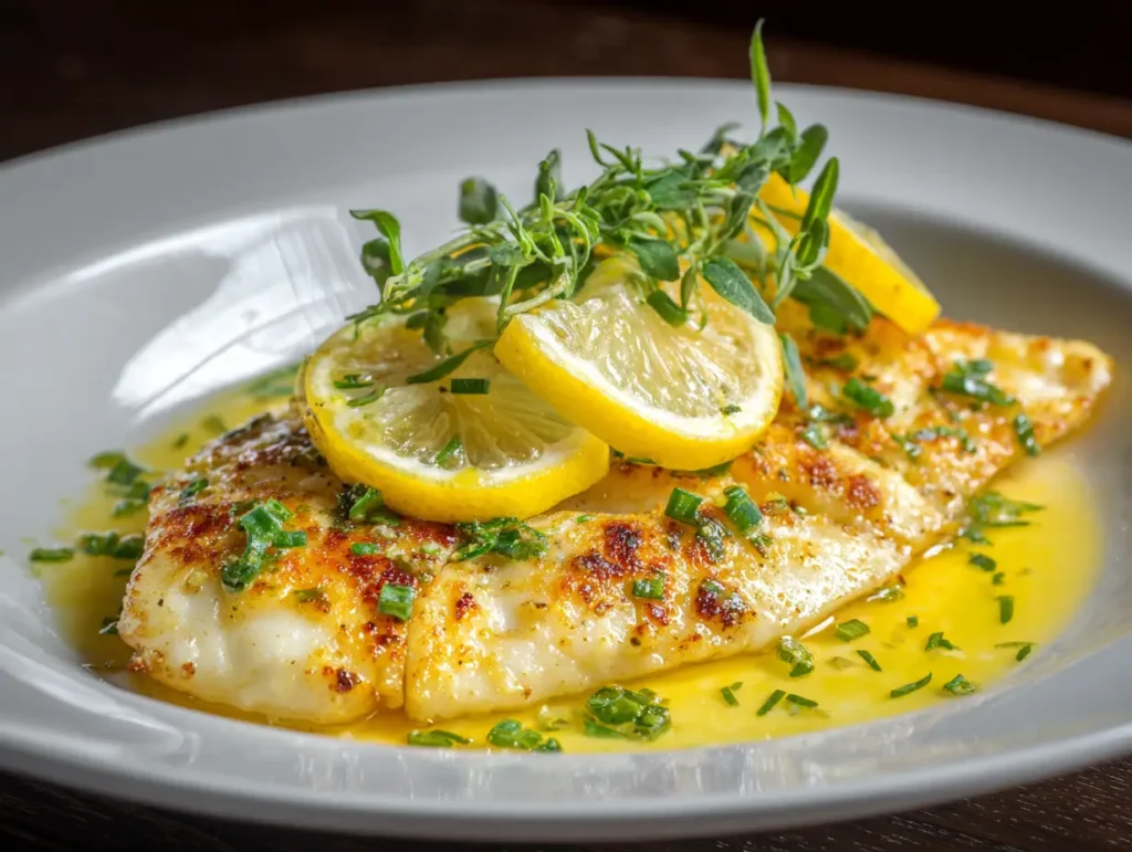 Lemon Butter Tilapia