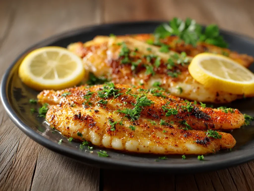 Lemon Butter Tilapia