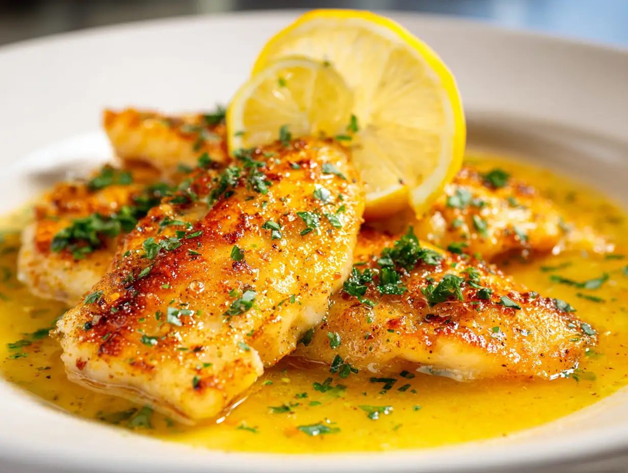 Lemon Butter Tilapia