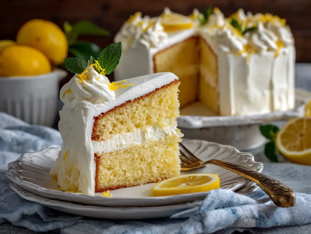 Lemon Chantilly Cake