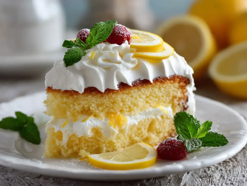 Lemon Chantilly Cake