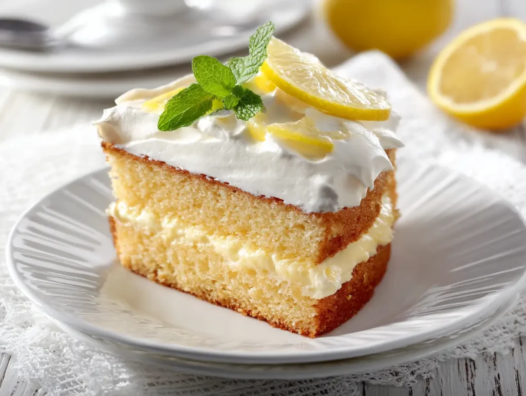 Lemon Chantilly Cake 