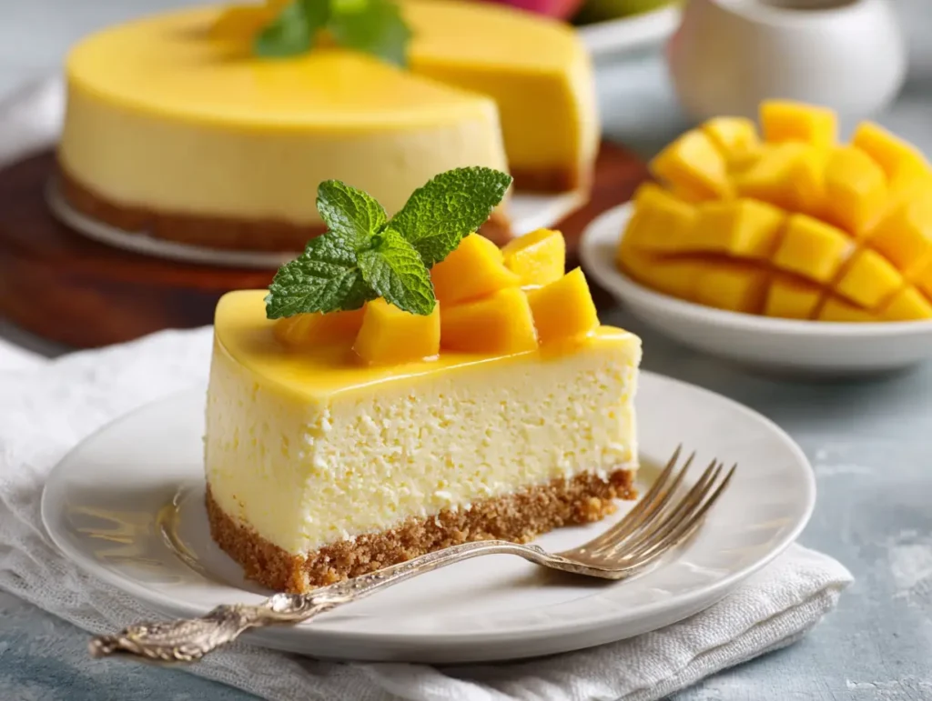 Mango Cheesecake Recipe 