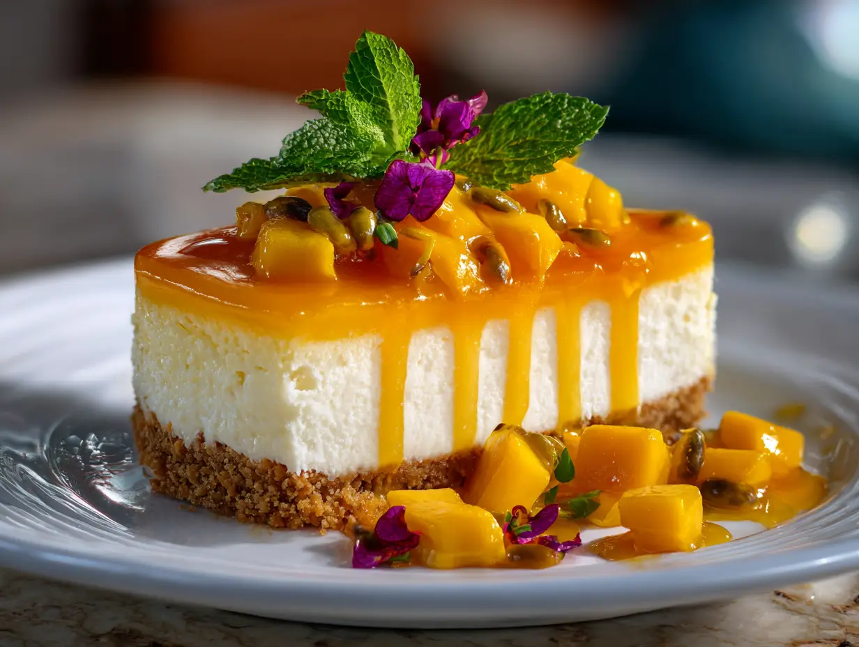 Mango Cheesecake Recipe