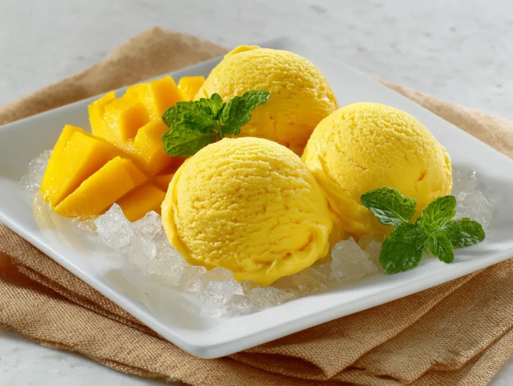 Mango Ice Cream Recipe