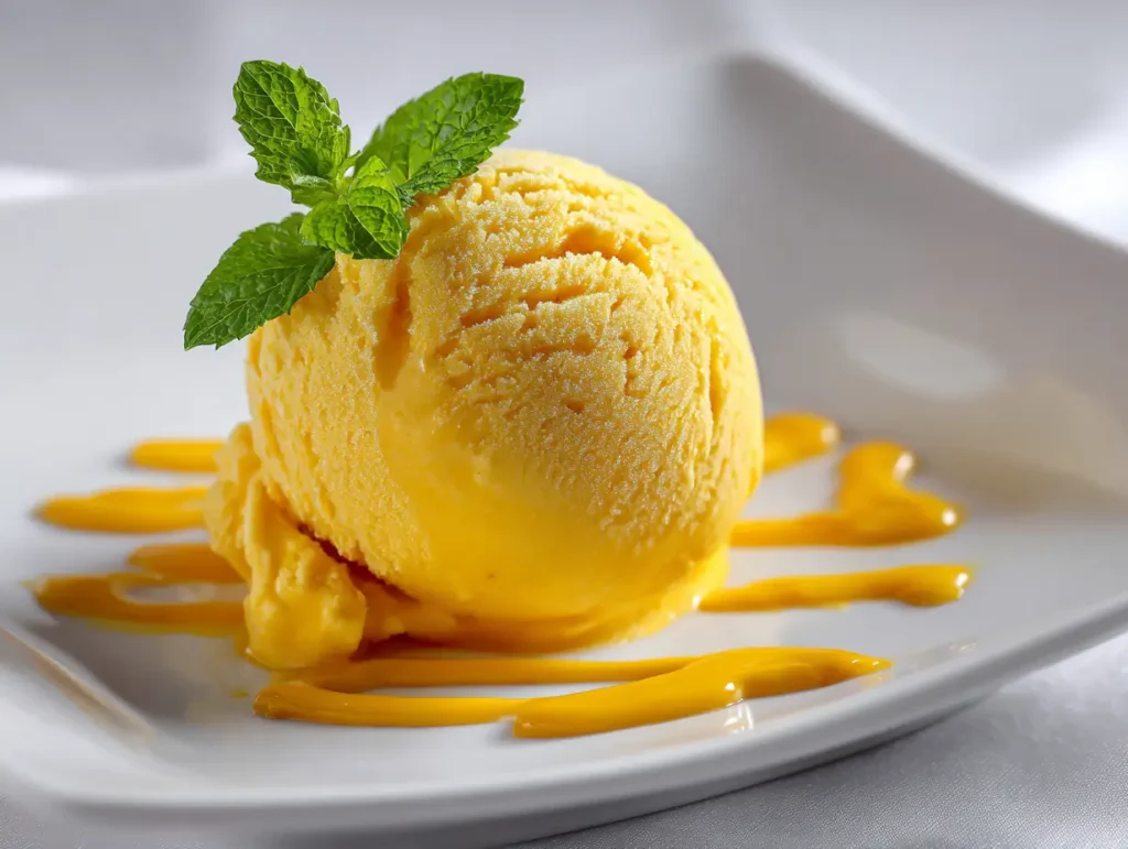 Mango Ice Cream Recipe 