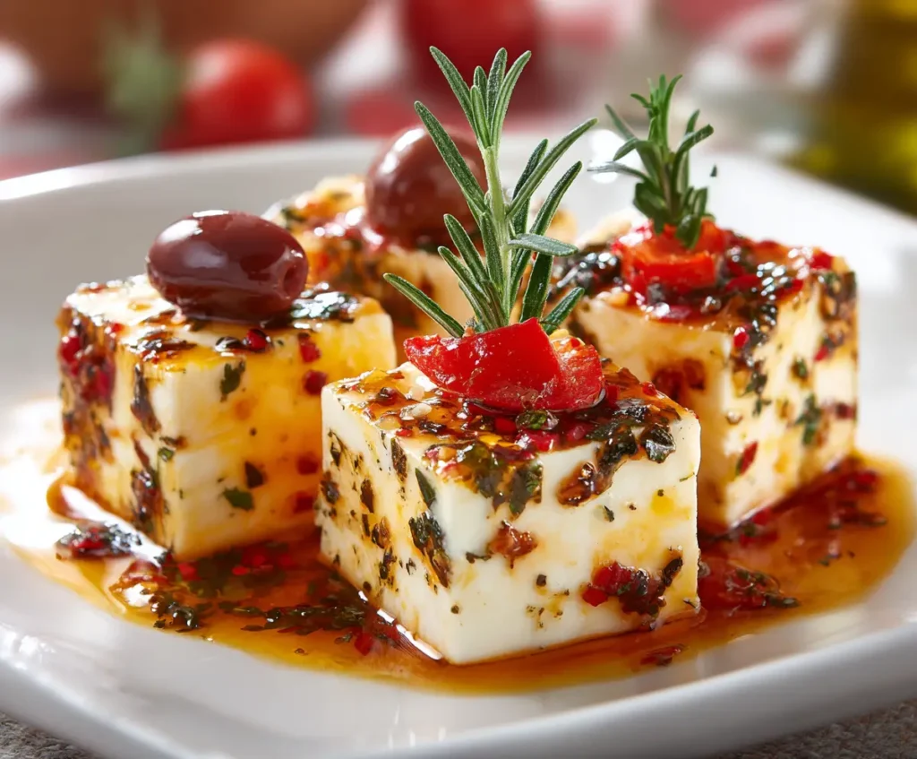 Marinated Cheese Appetizer