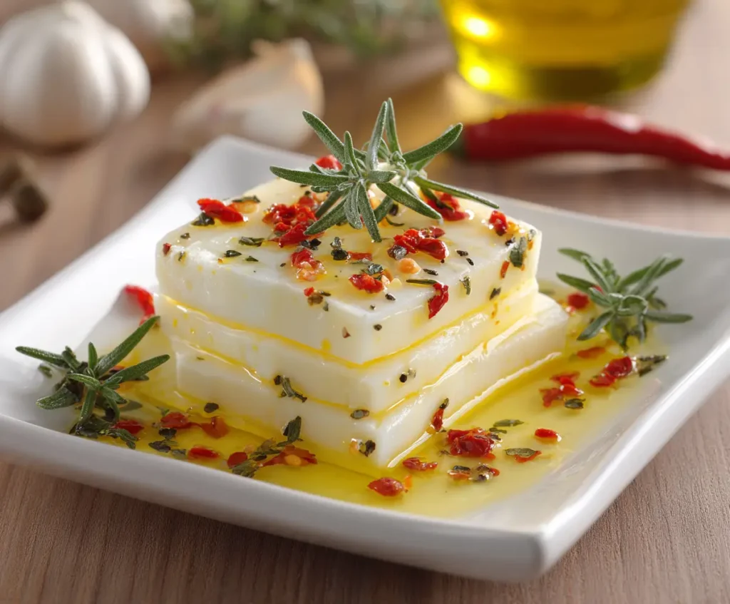 Marinated Cheese Appetizer