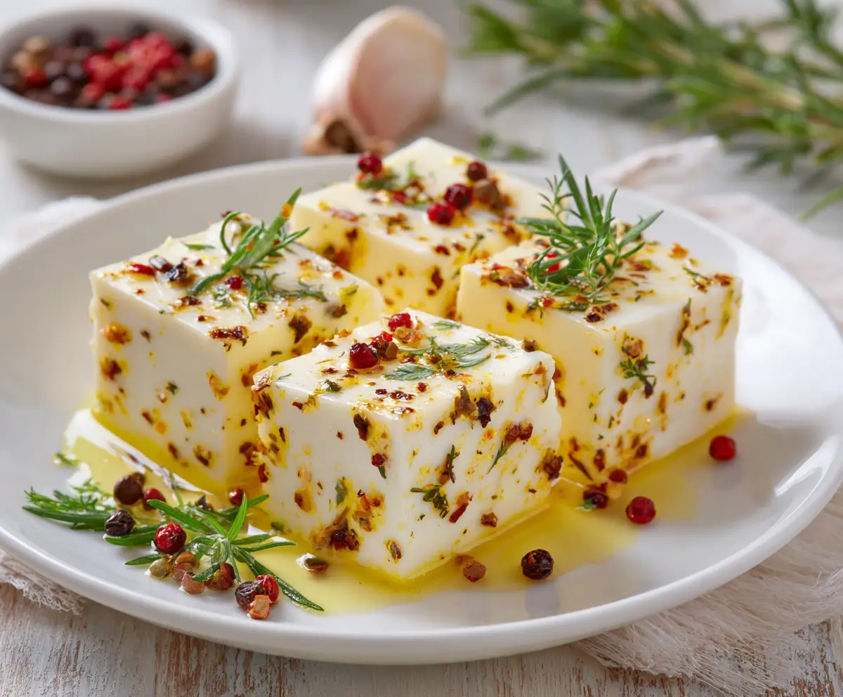 Marinated Cheese Appetizer