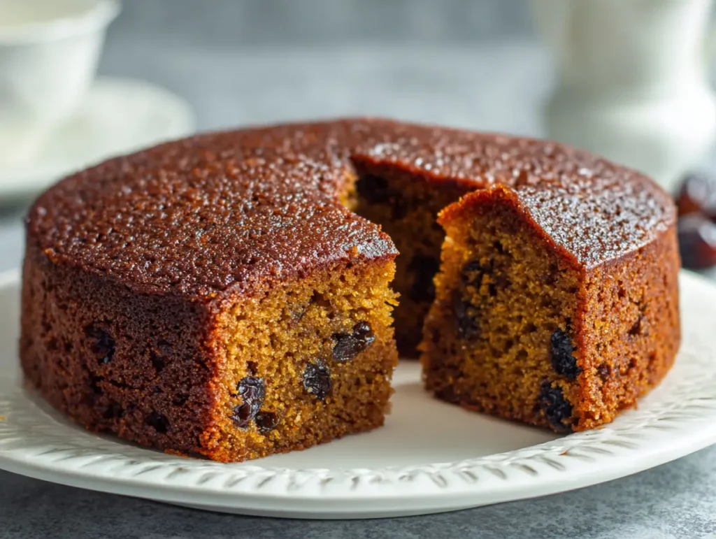 Moist Date Cake 