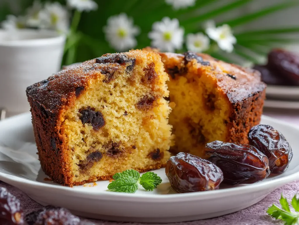 Moist Date Cake