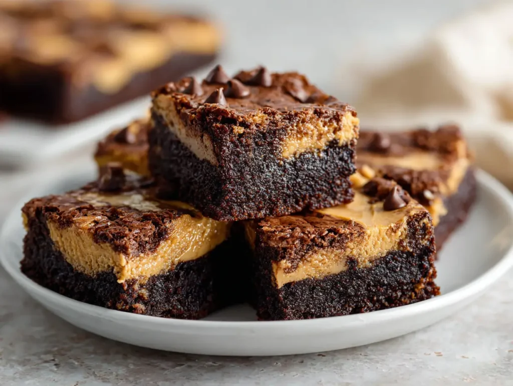 Peanut Butter Brownies