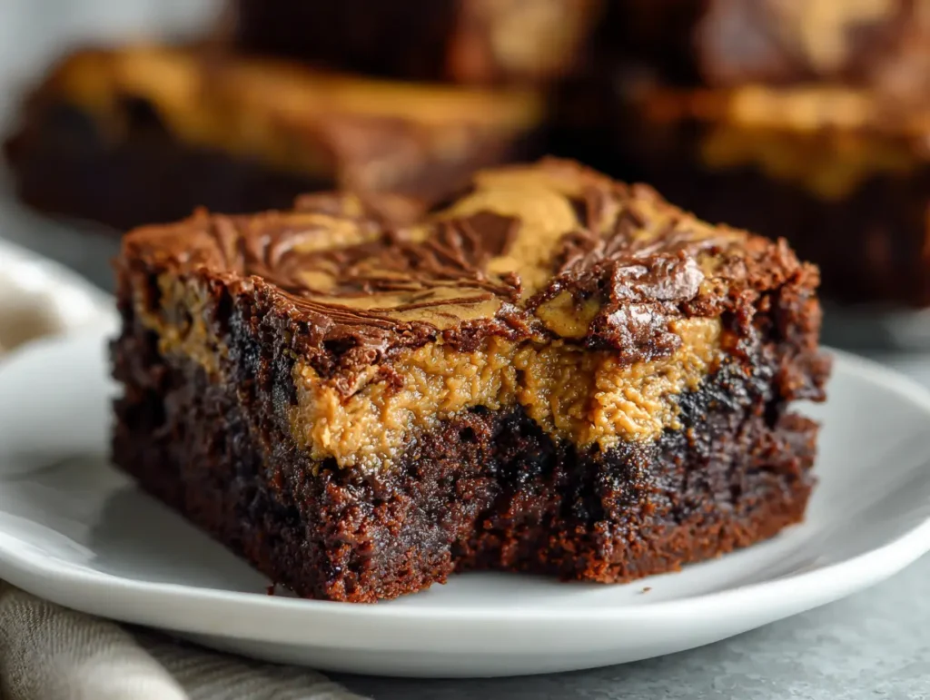 Peanut Butter Brownies 