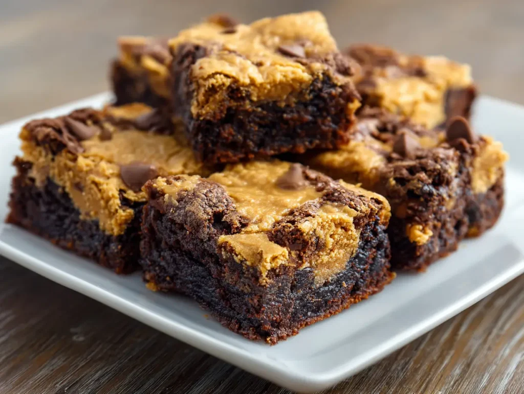 Peanut Butter Brownies