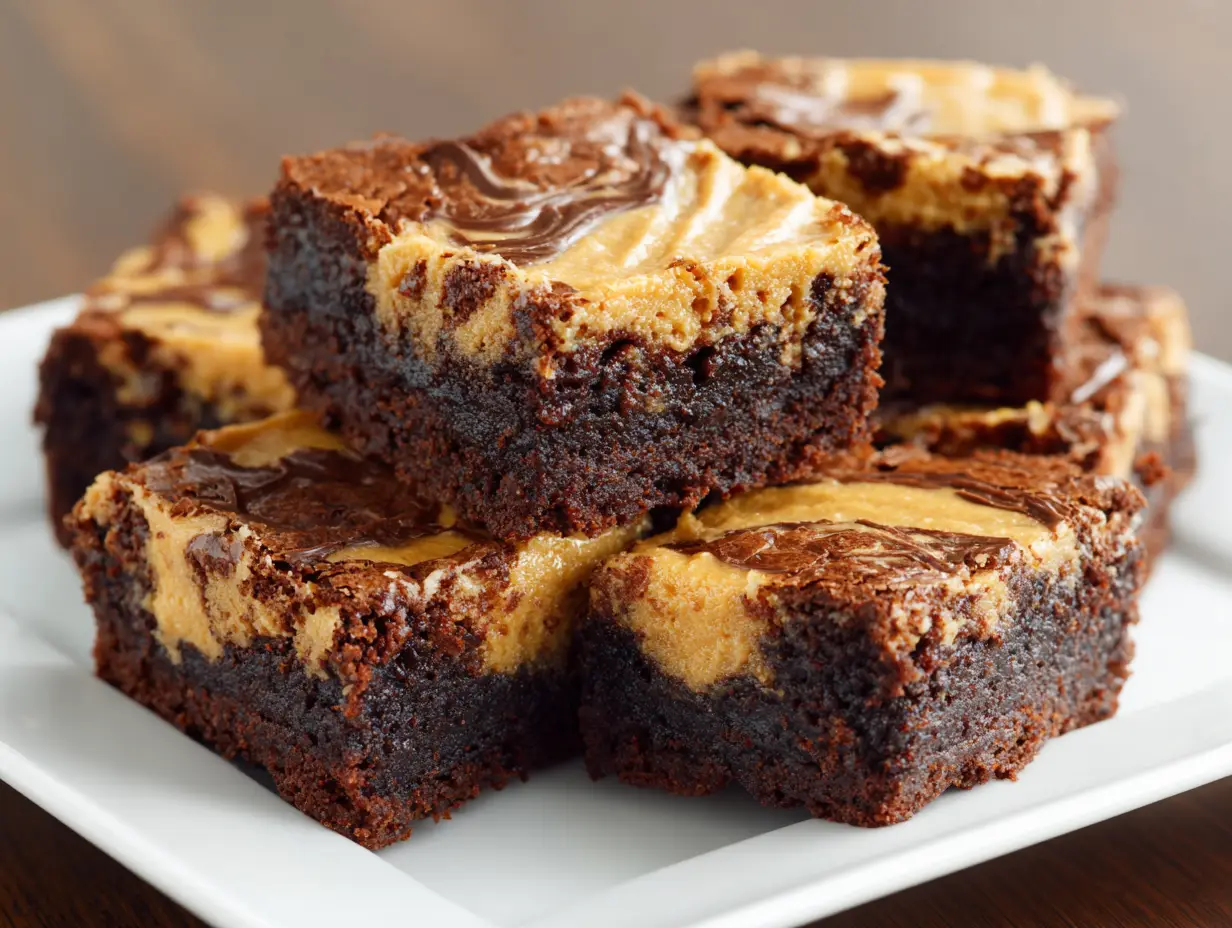 Peanut Butter Brownies