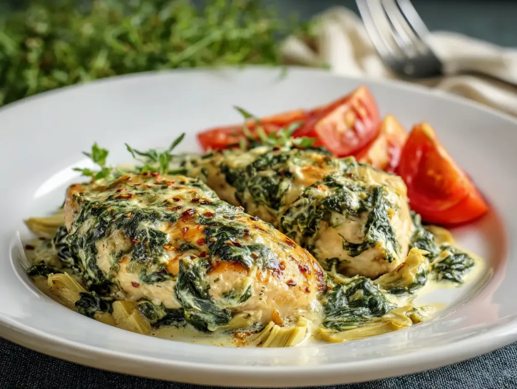 Spinach Artichoke Chicken