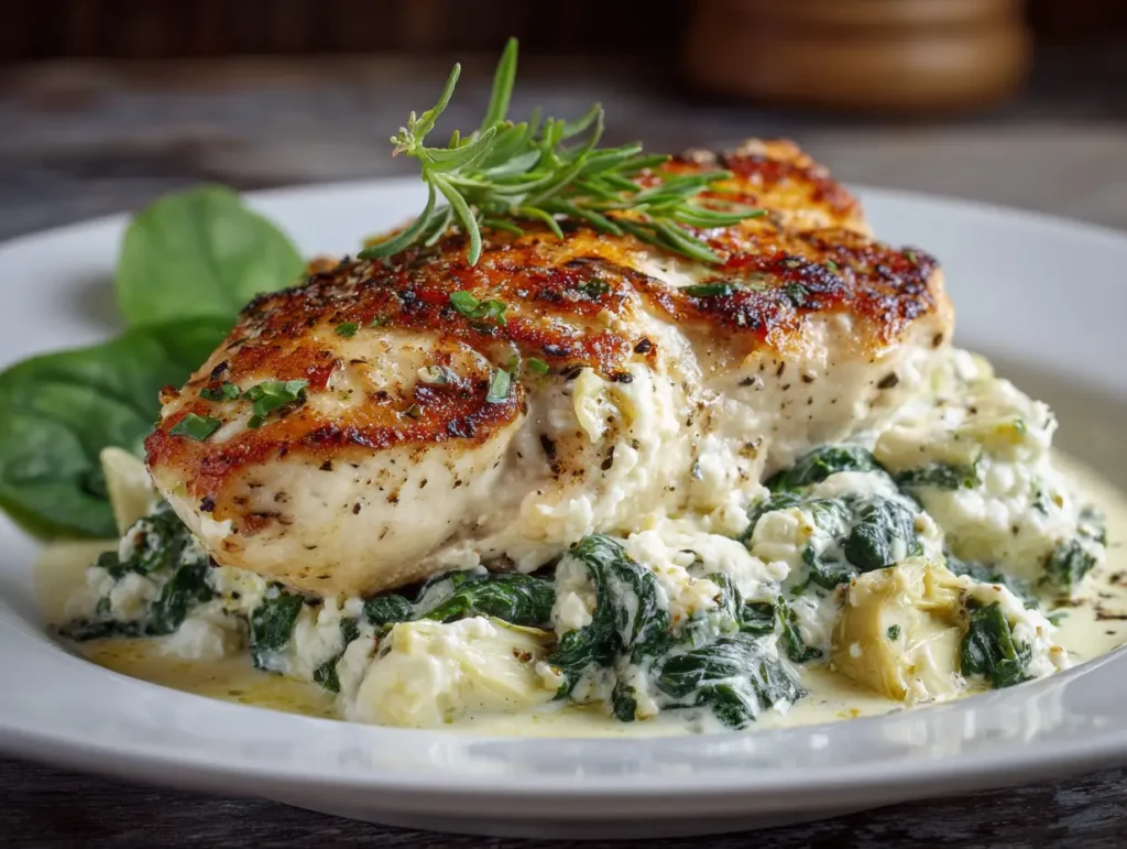 Spinach Artichoke Chicken