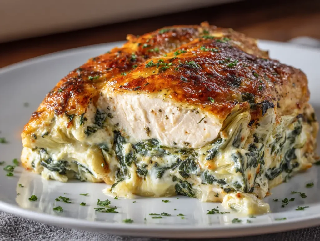 Spinach Artichoke Chicken