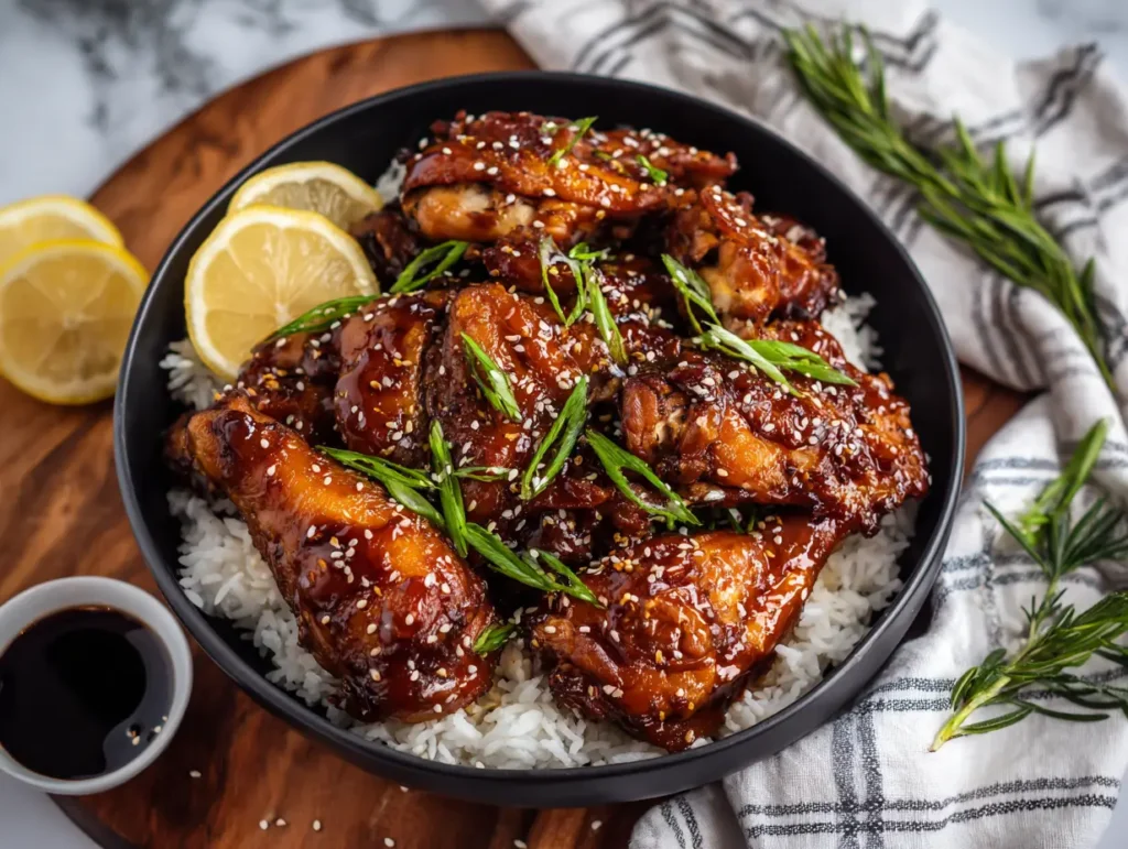 Sticky Honey Soy Chicken