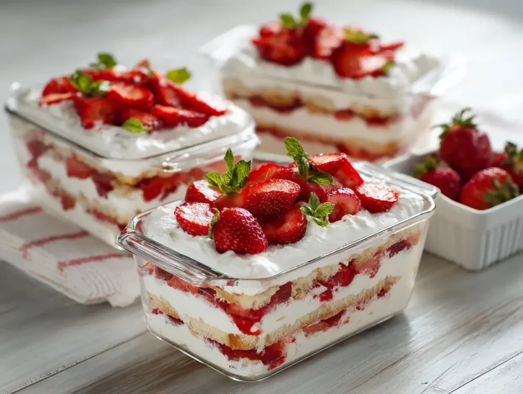 Strawberry Icebox Cake