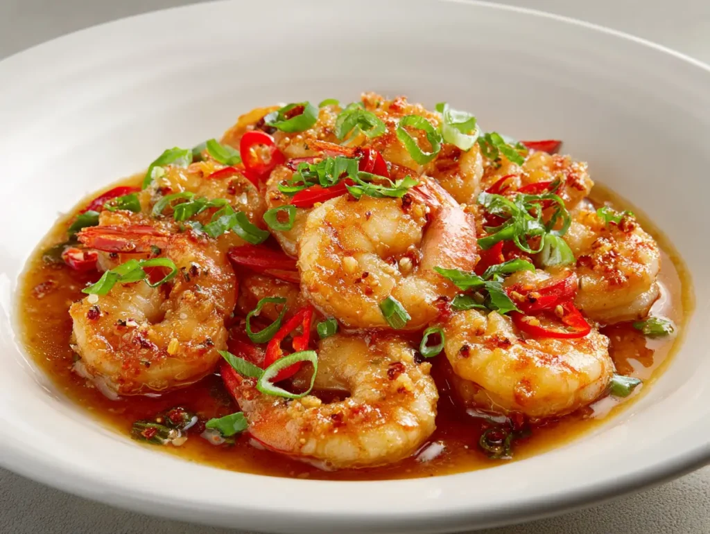 Sweet and Spicy Shrimp