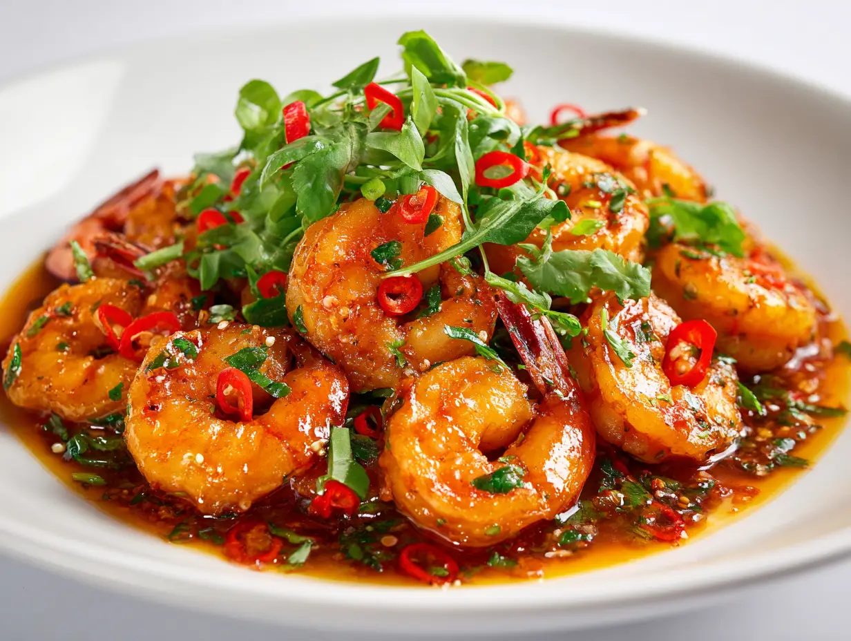 Sweet and Spicy Shrimp