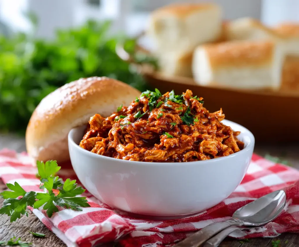 Tangy Chicken Sloppy Joes Recipe