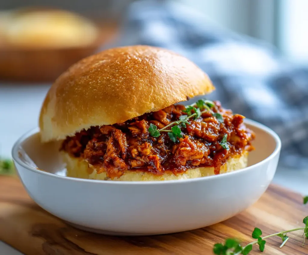 Tangy Chicken Sloppy Joes Recipe