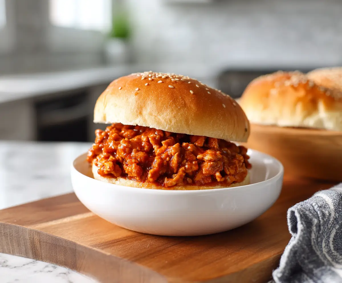 Tangy Chicken Sloppy Joes Recipe