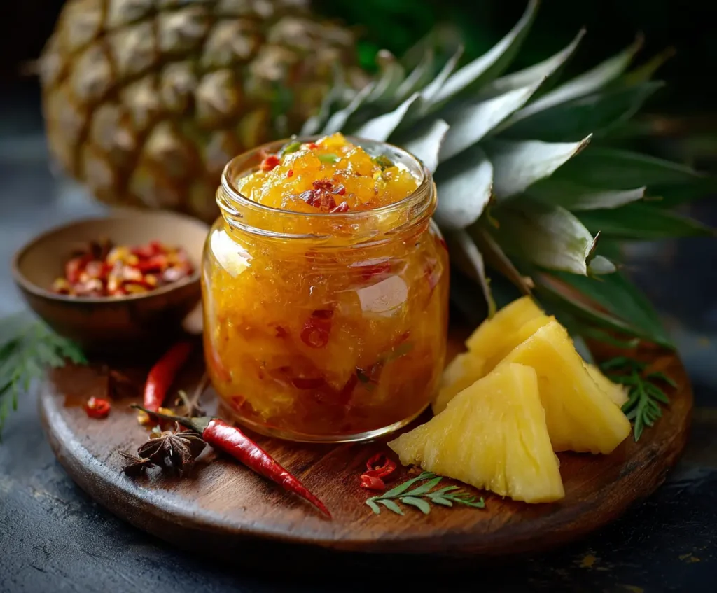 Tangy Pineapple Chutney Recipe