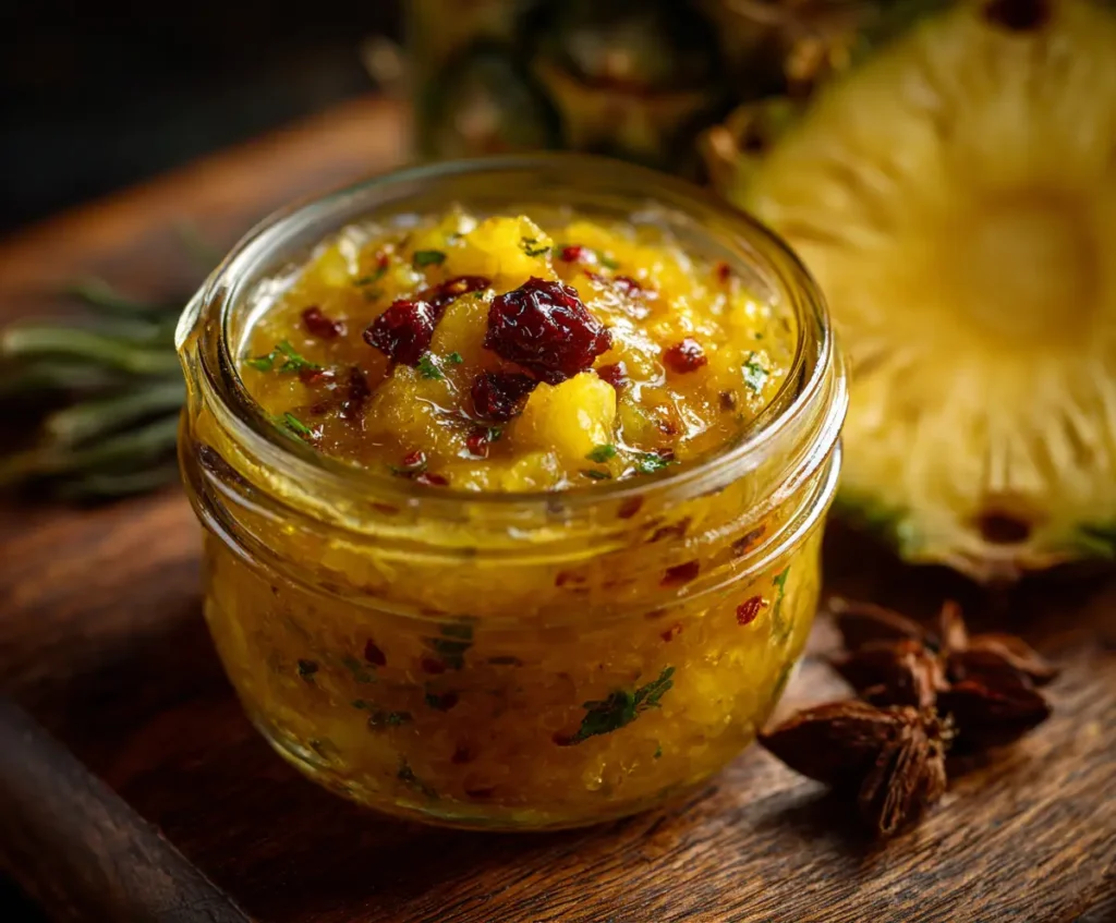 Tangy Pineapple Chutney Recipe