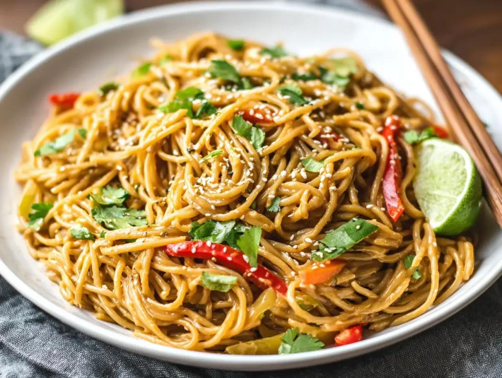 Thai Peanut Noodles