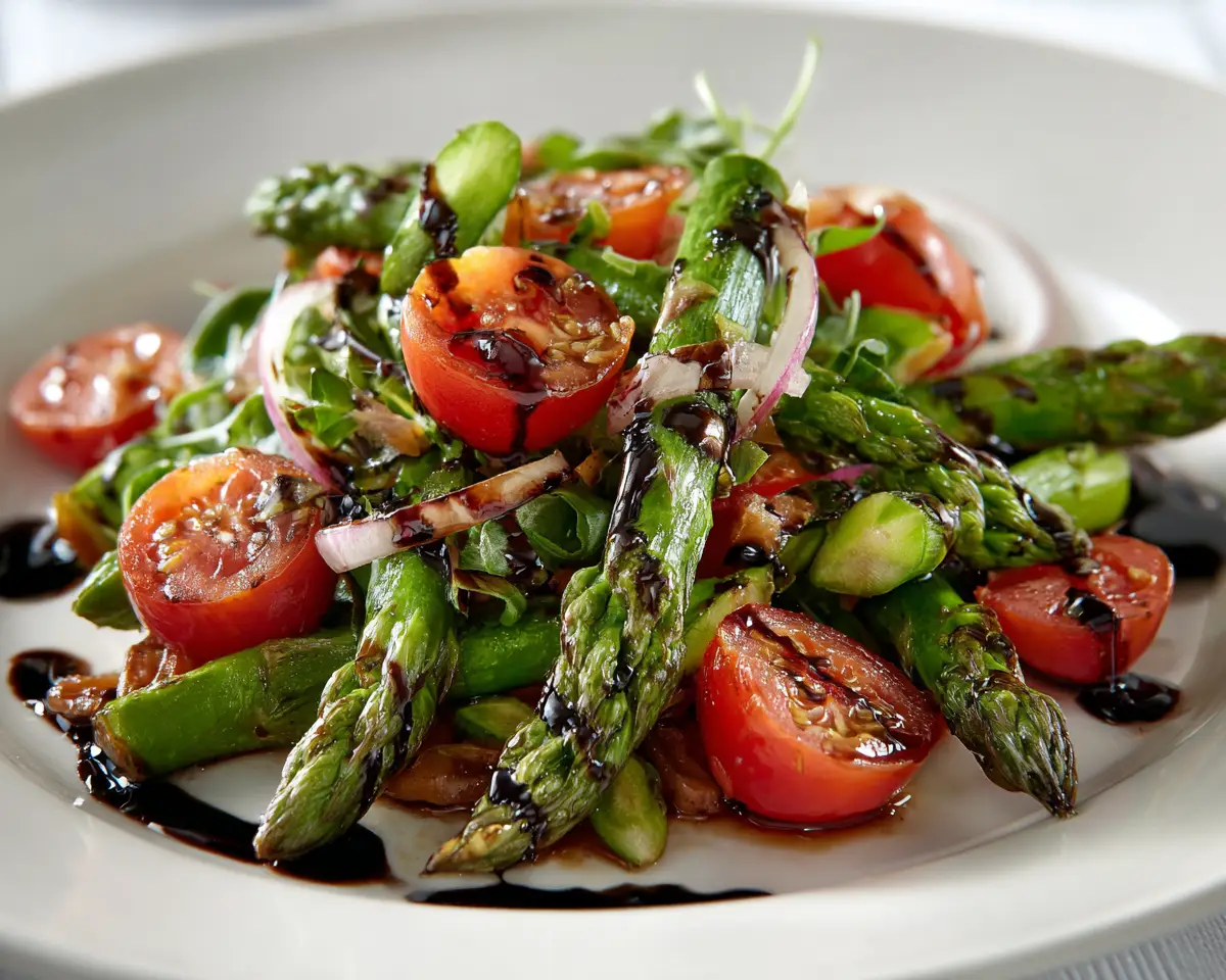 Asparagus Salad with Balsamic Dressing Recipe