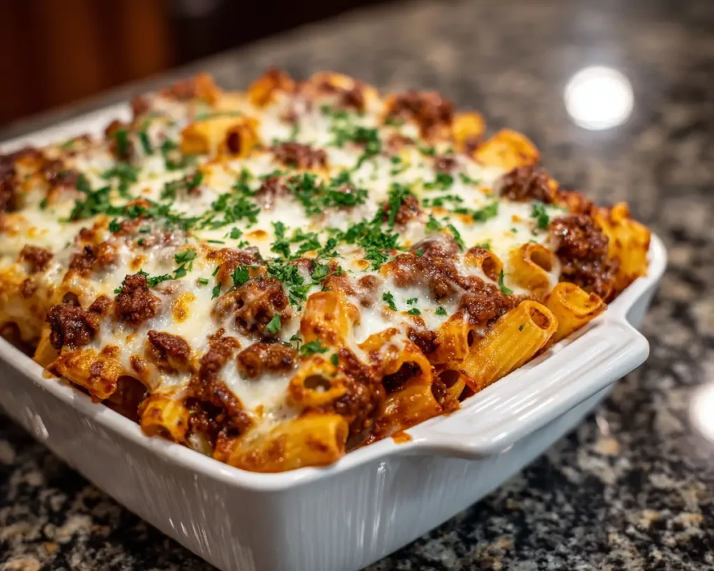 Baked Ziti No Meat