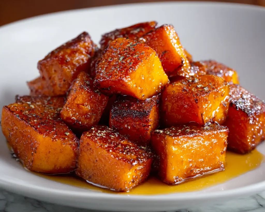 Candied Sweet Potatoes with a Perfect Caramel Coating 