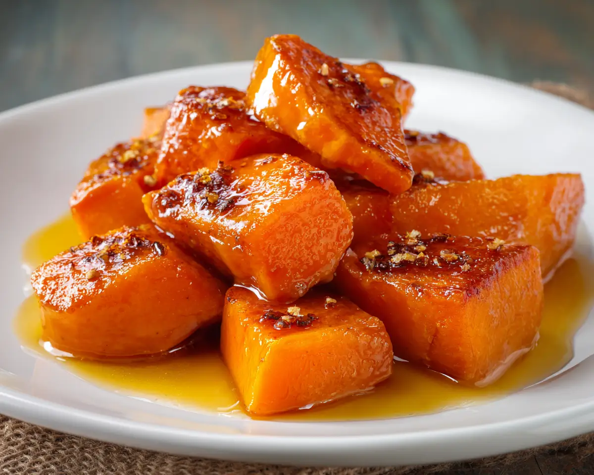 Candied Sweet Potatoes with a Perfect Caramel Coating