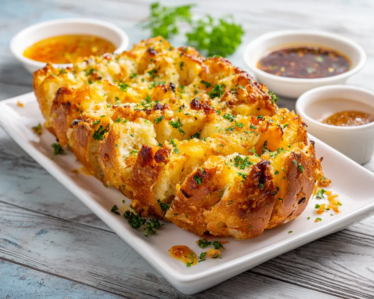 Cheesy Garbage Bread