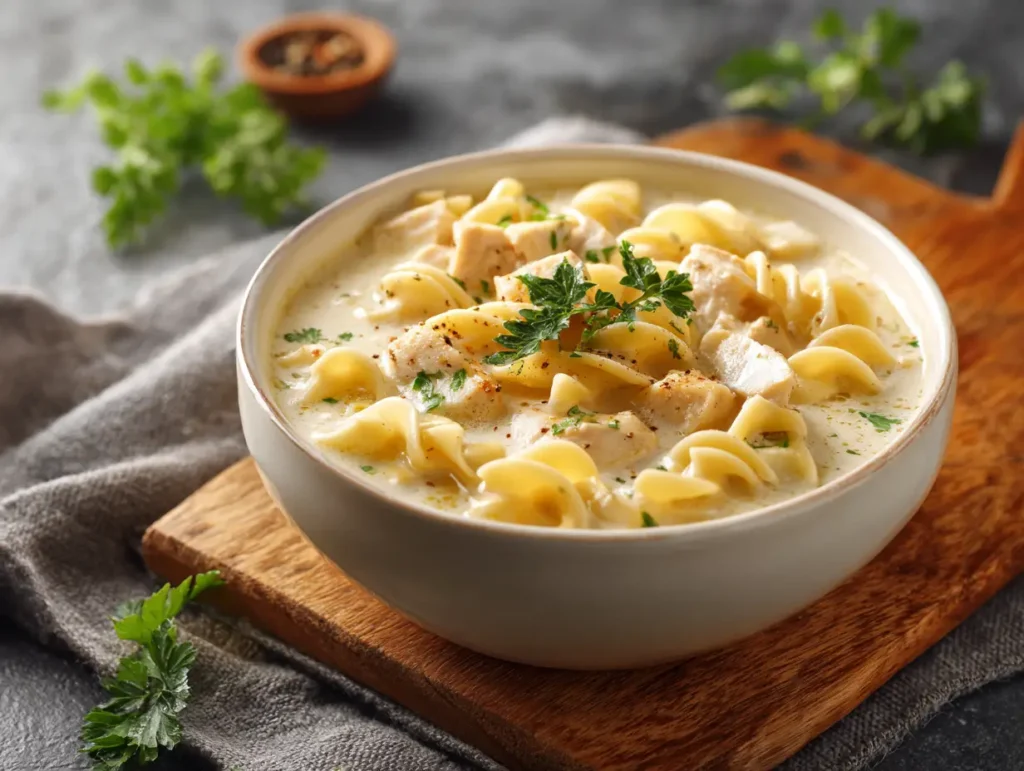 Chicken Alfredo Soup