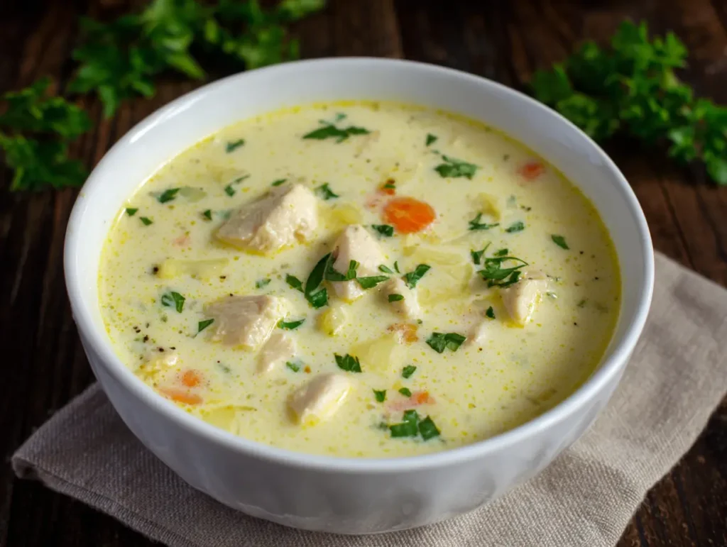 Chicken Alfredo Soup