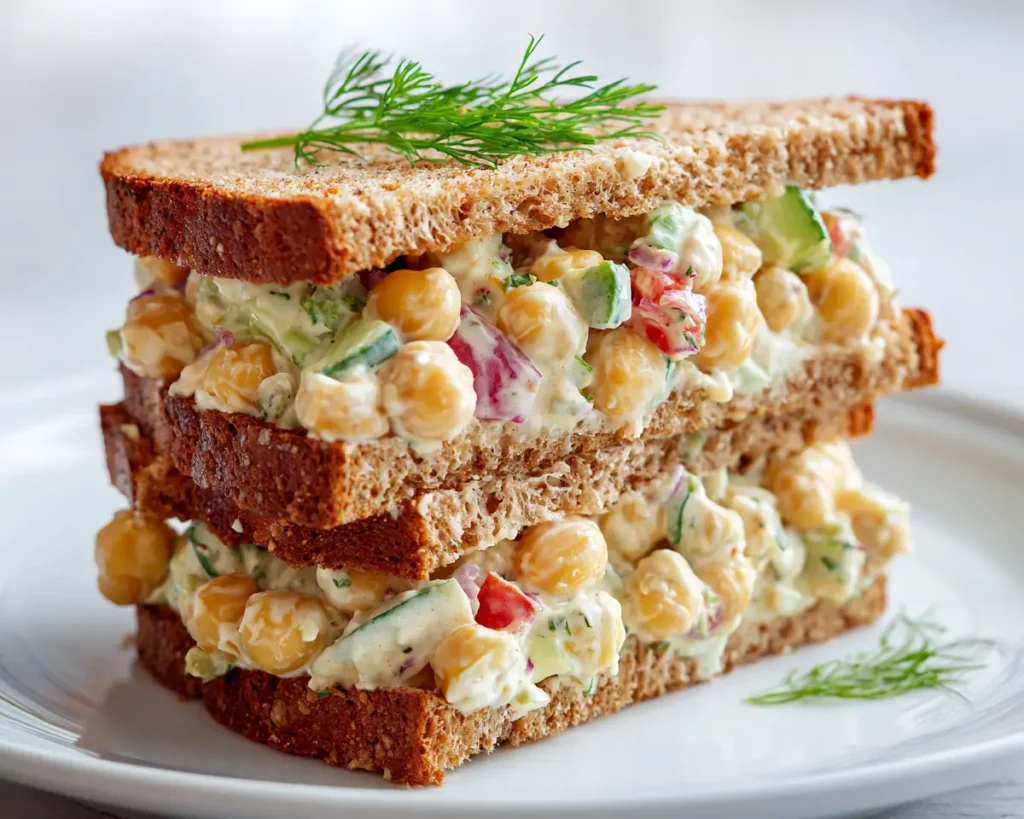 Chickpea Salad Sandwich