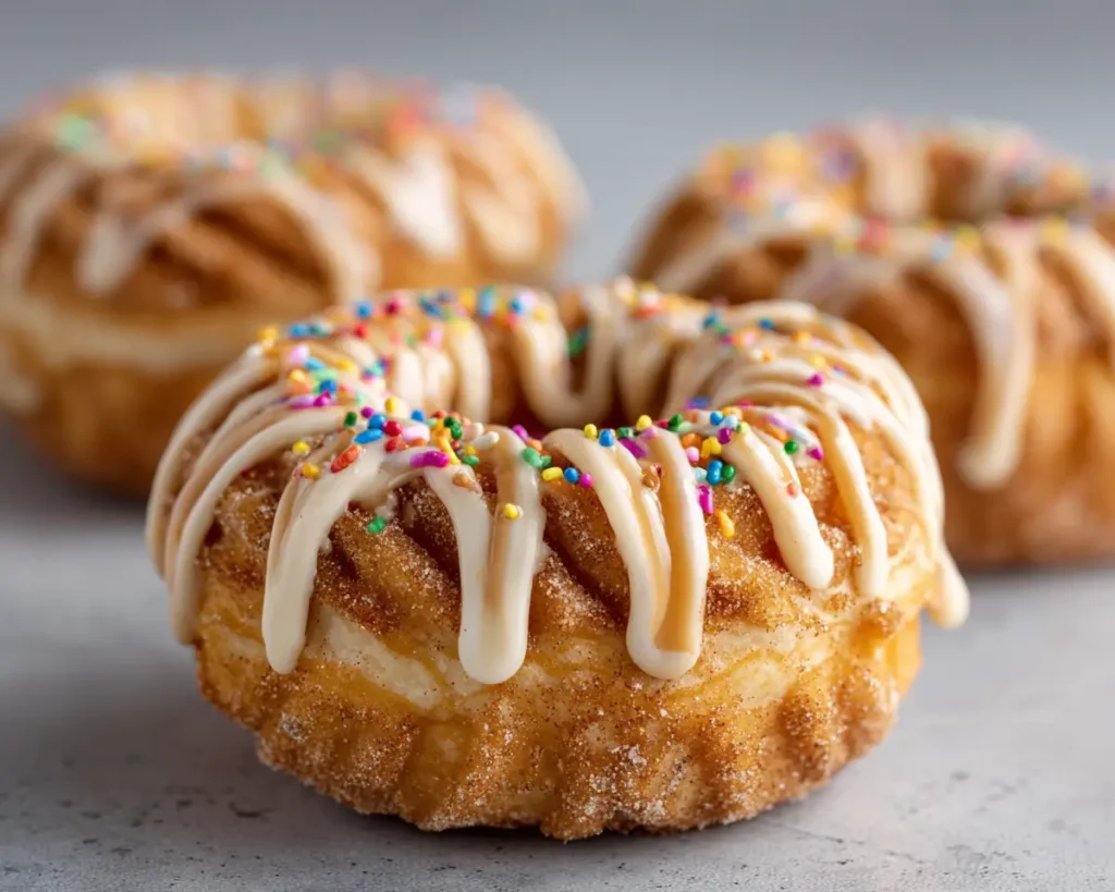 Churro Cheesecake Donut Cookies