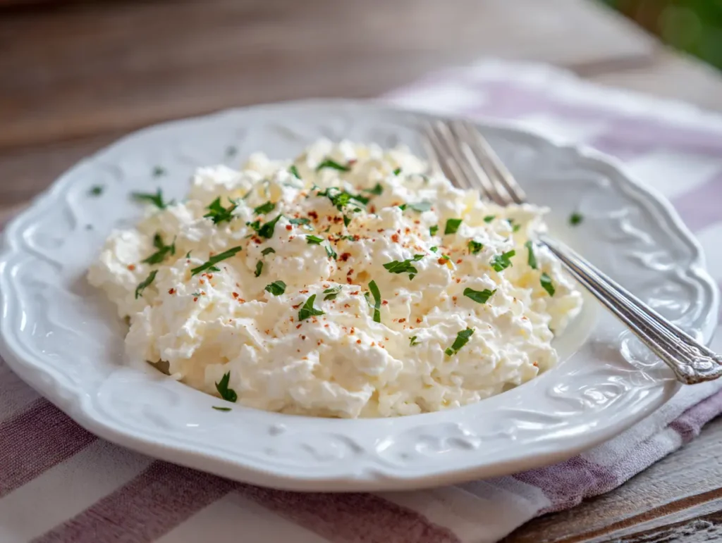 Cottage Cheese Alfredo Sauce